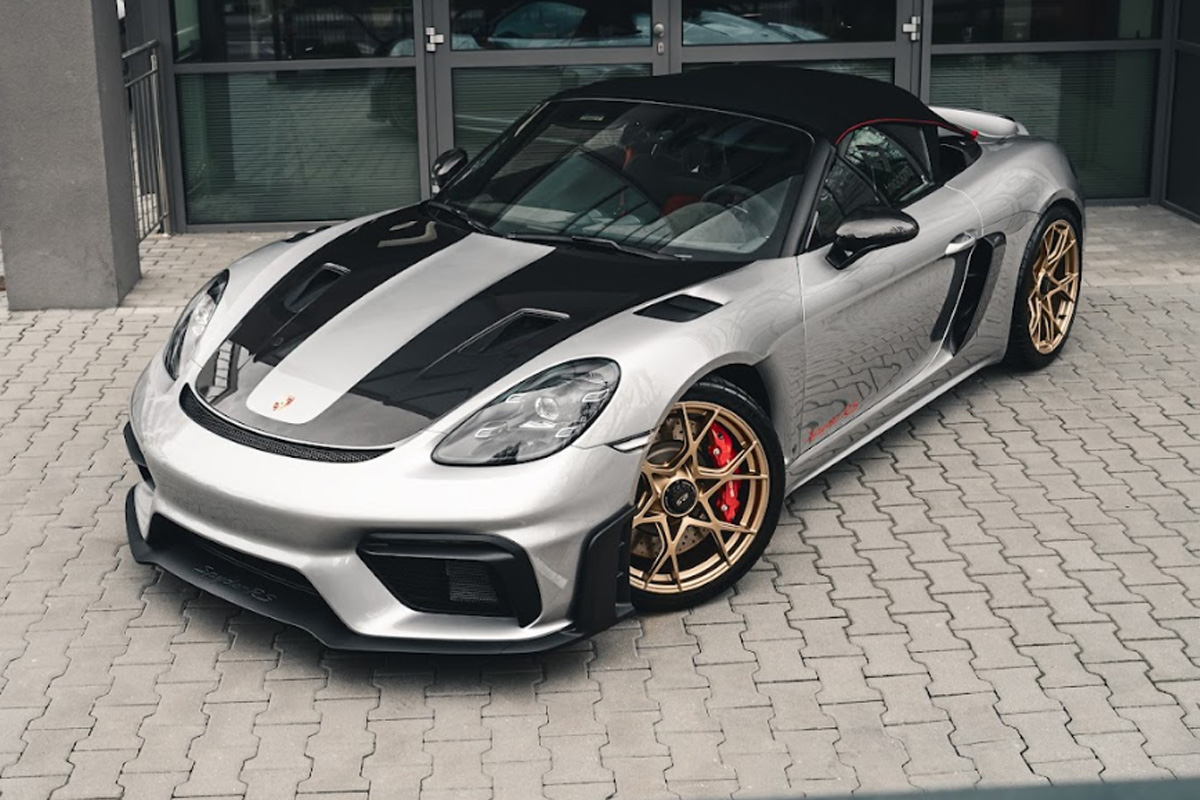 ochrona lakieru porsche 718 spyder rs