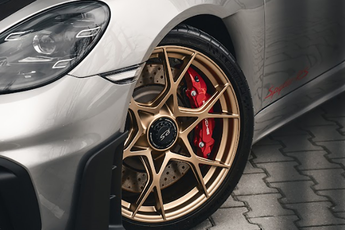 ochrona lakieru porsche 718 spyder rs