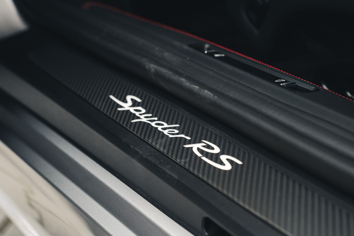 ochrona lakieru porsche 718 spyder rs