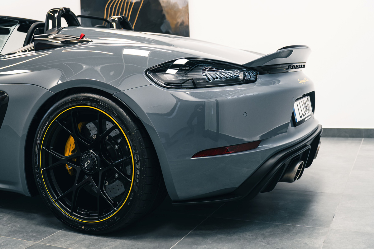 ochrona lakieru porsche 718 spyder rennsport