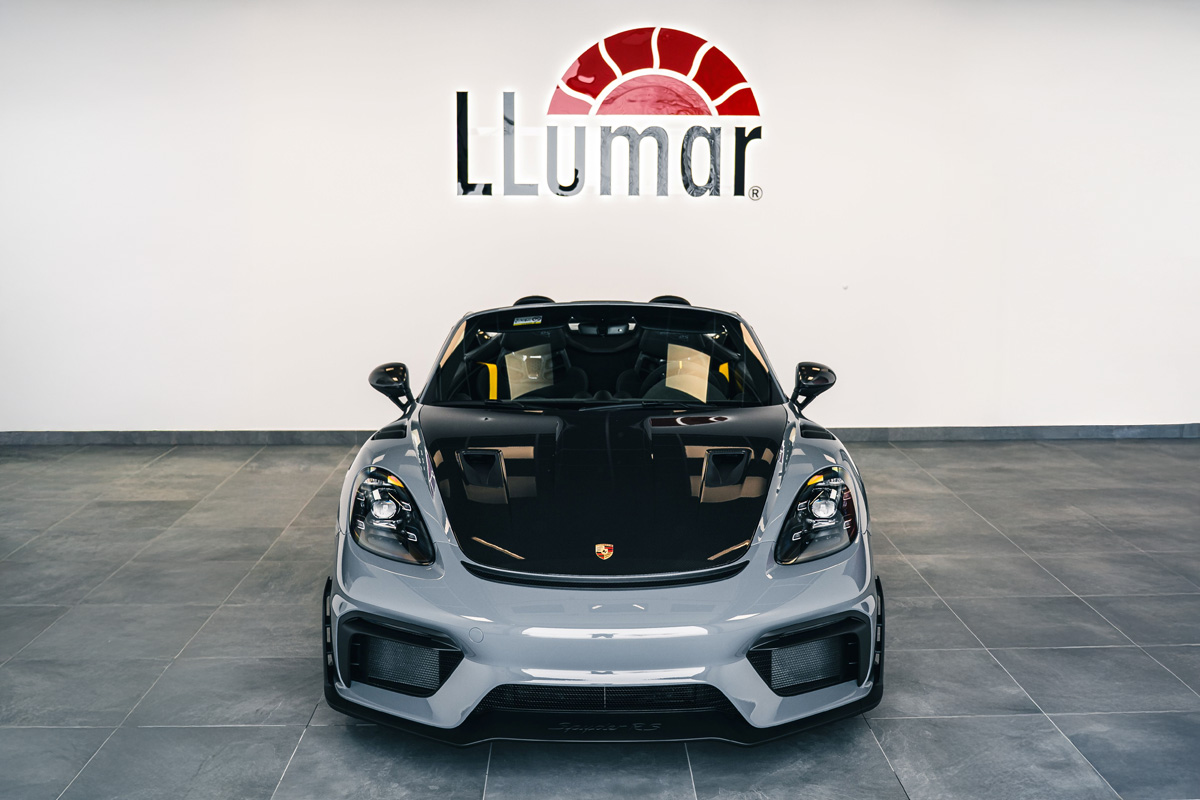 ochrona lakieru porsche 718 spyder rennsport