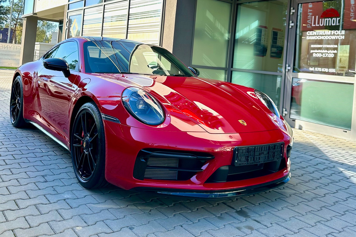 ochrona lakieru porsche 911 Carrera 4 GTS