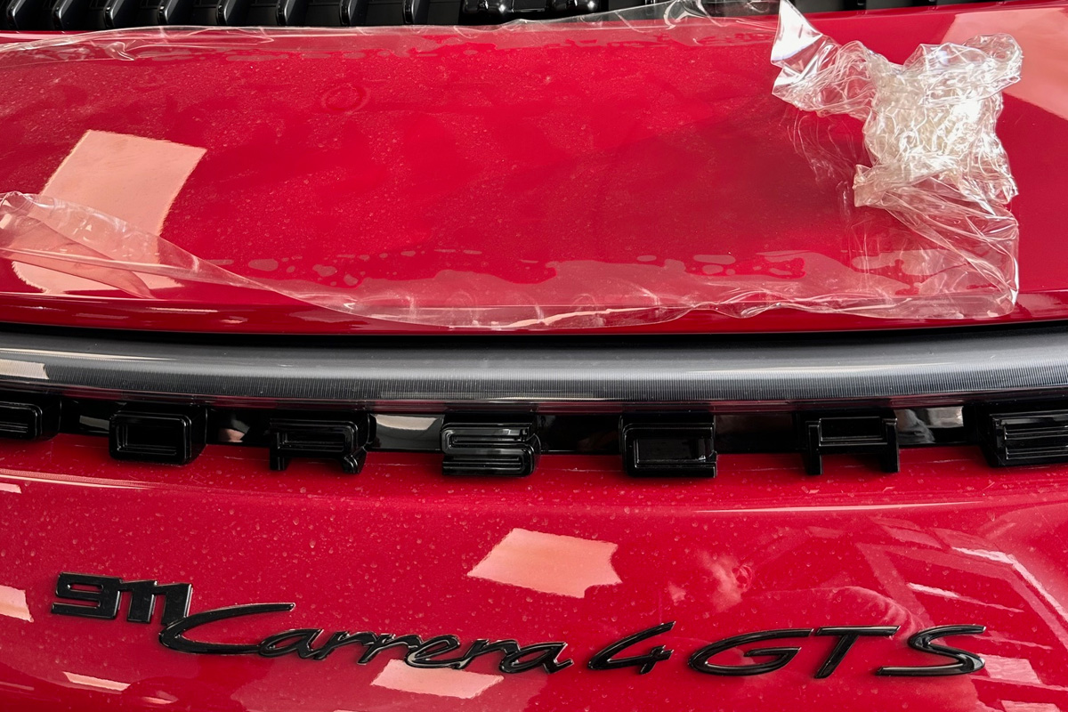ochrona lakieru porsche 911 carrera 4 GTS