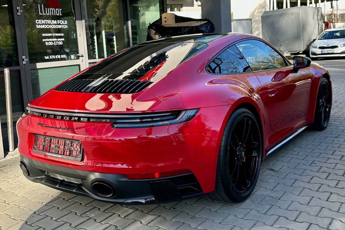 ochrona lakieru porsche 911 carrera 4 GTS