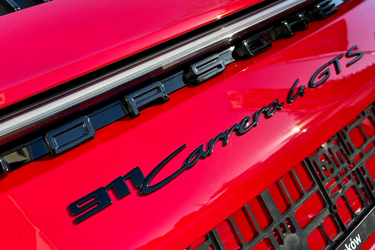 ochrona lakieru porsche 911 carrera 4 GTS