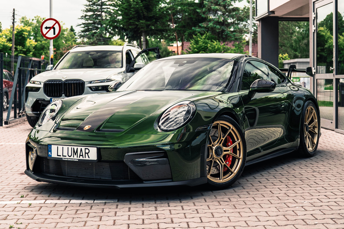 ochrona lakieru porsche 911 gt3