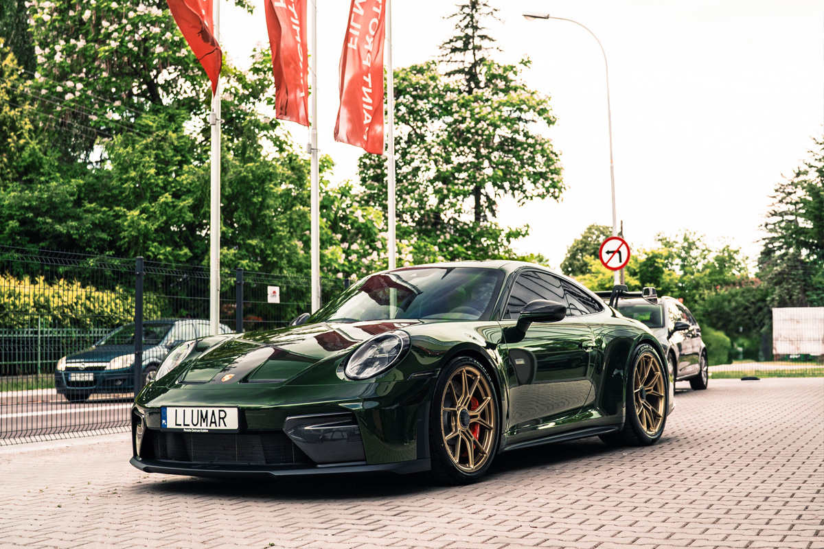 ochrona lakieru porsche 911 gt3
