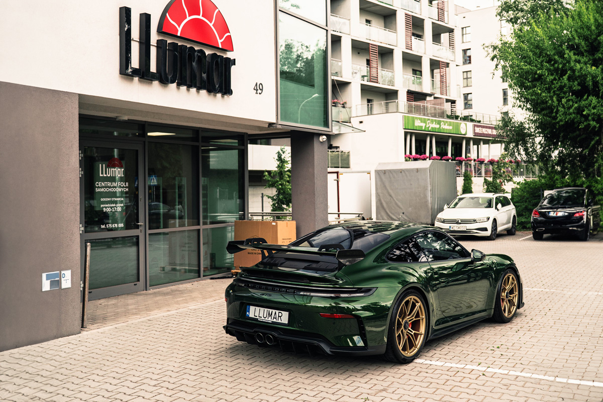 ochrona lakieru porsche 911 gt3