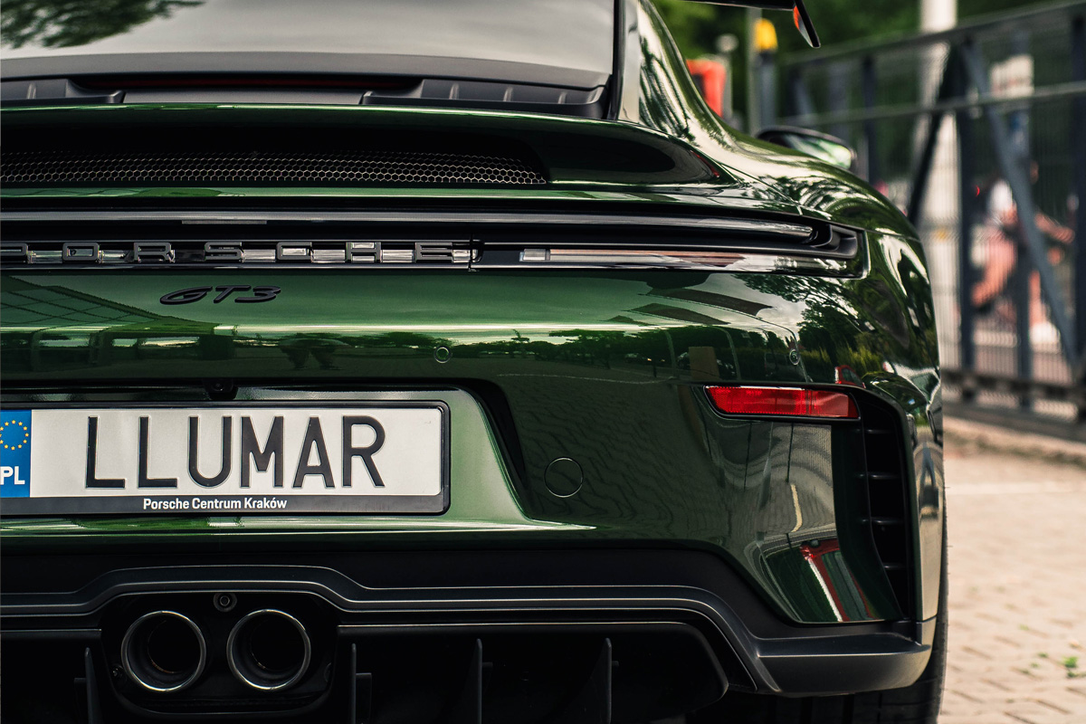 ochrona lakieru porsche 911 gt3