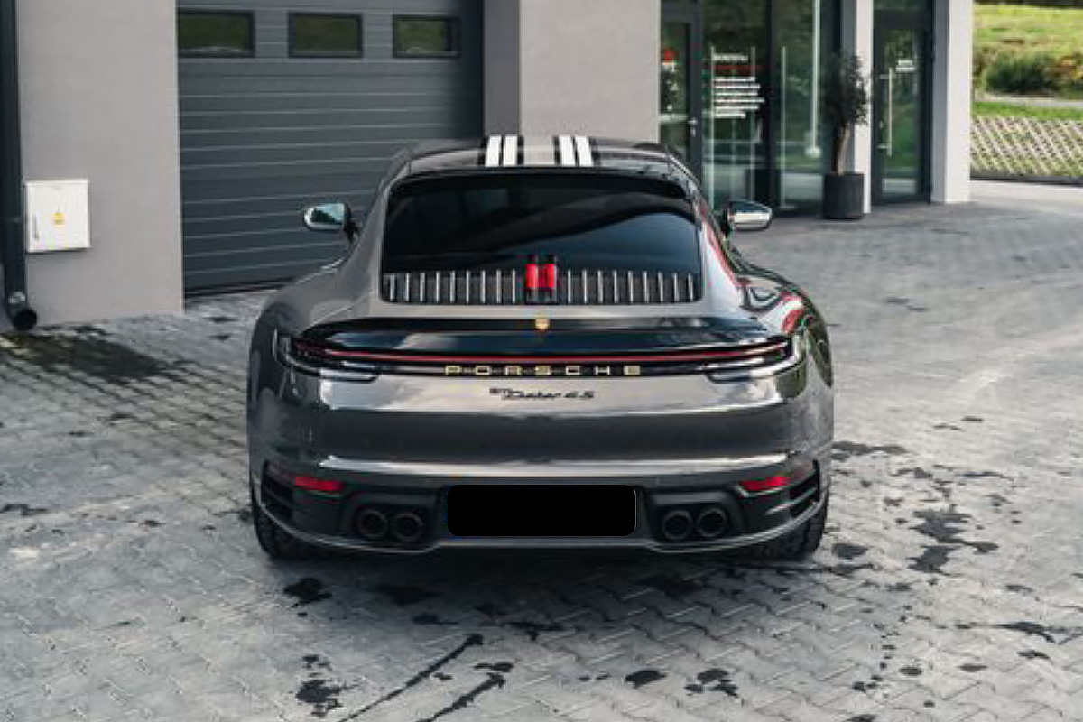 ochrona lakieru porsche 911 safari