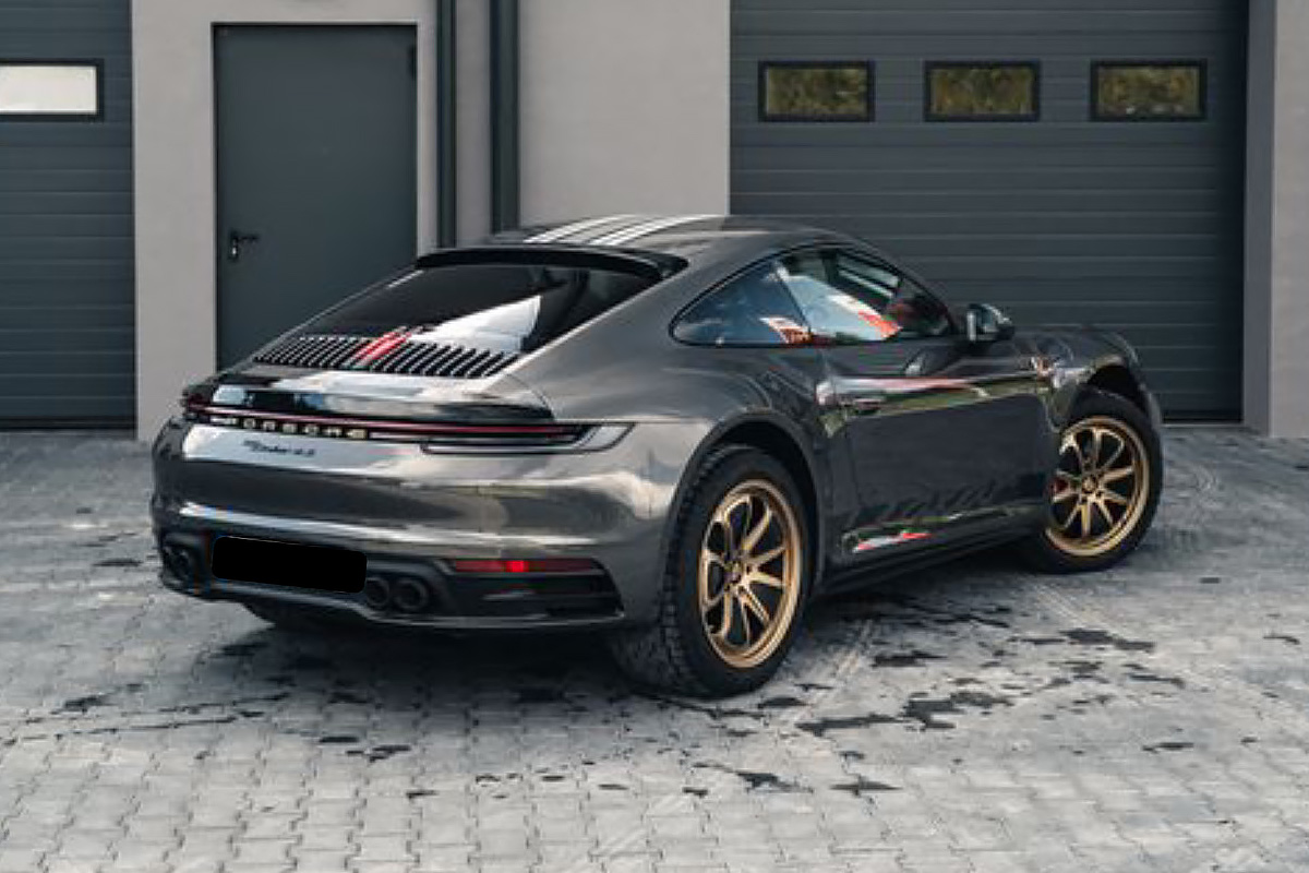 ochrona lakieru porsche 911 safari