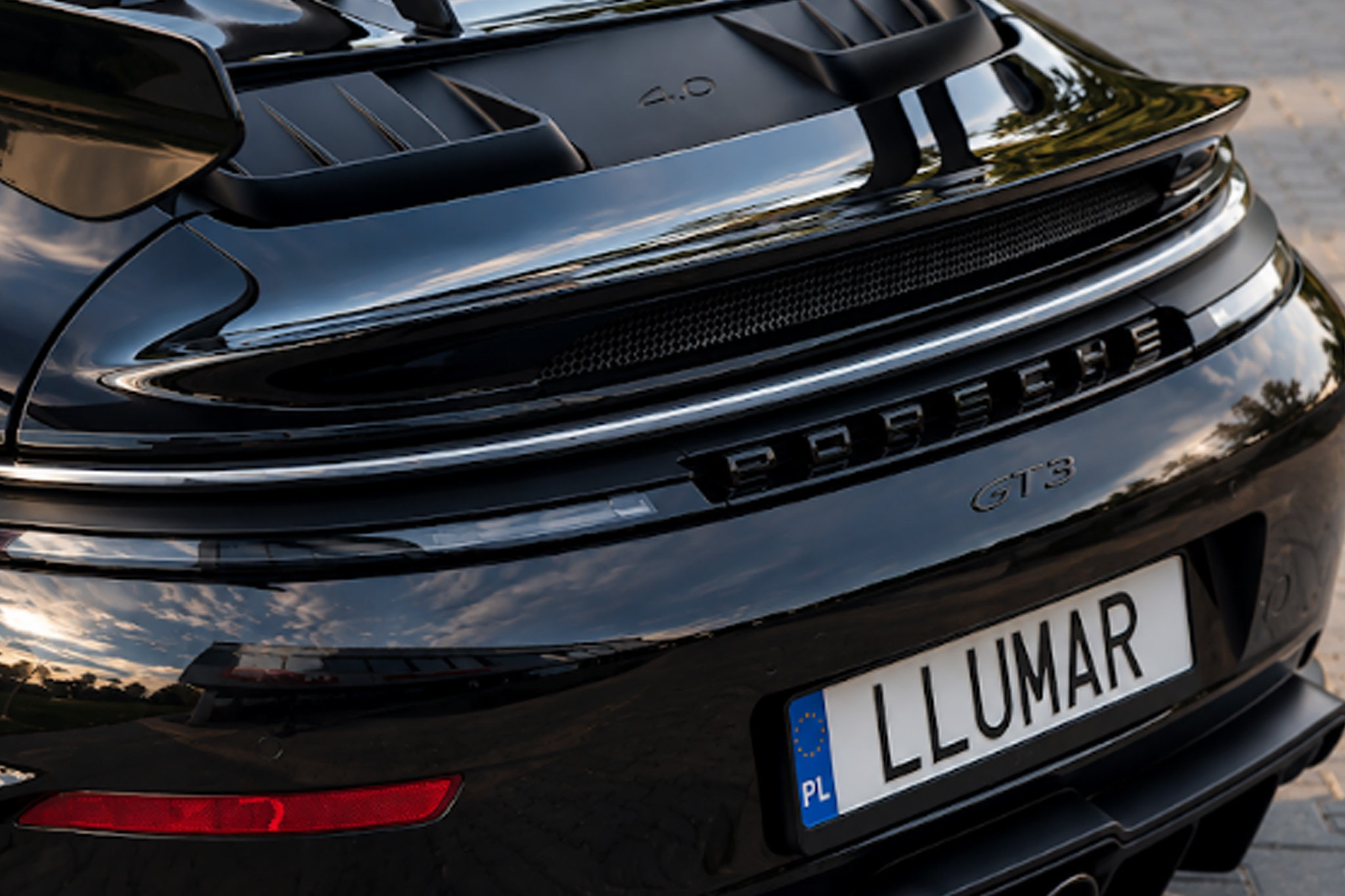 Porsche 911 GT3 zabezpieczone folią PPF LLumar Platinum i Platinum Extra w PWJ