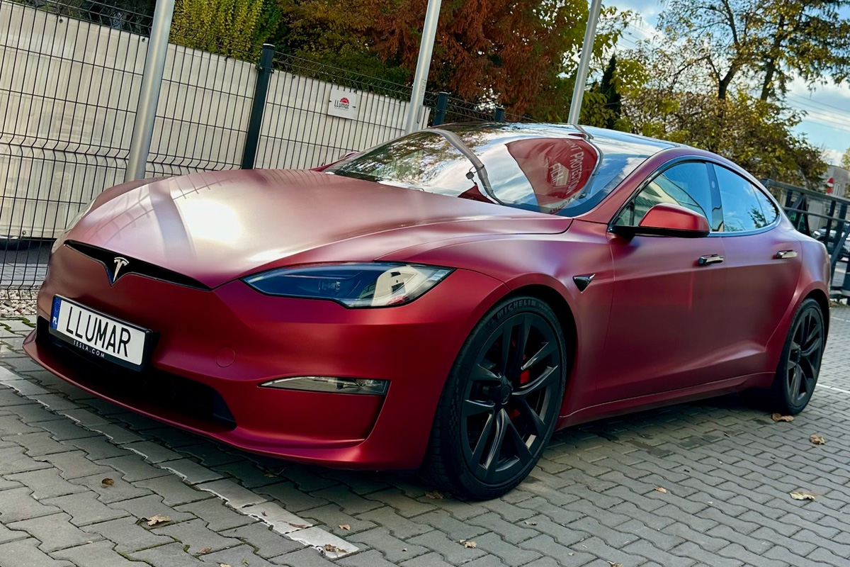 ochrona lakieru tesla s