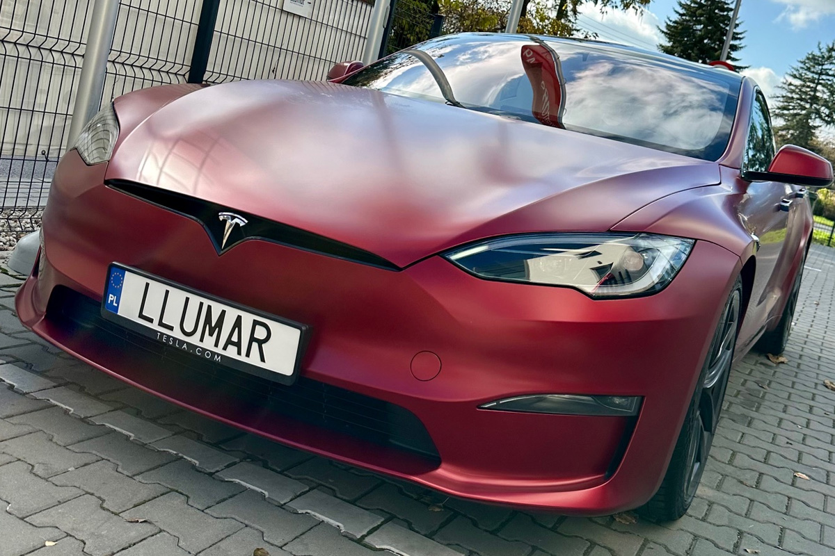 ochrona lakieru tesla s