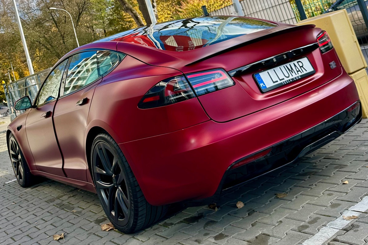 ochrona lakieru tesla s