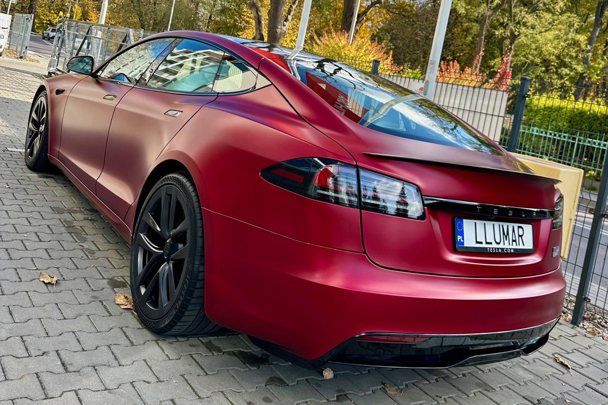 ochrona lakieru tesla s