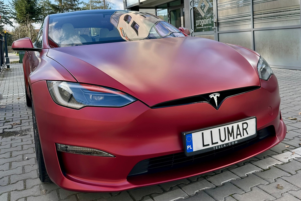 ochrona lakieru tesla s