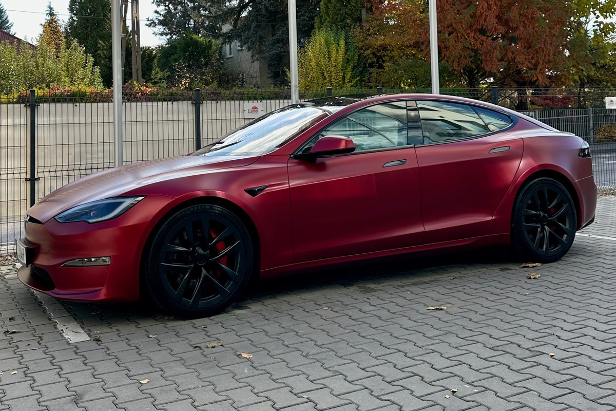 ochrona lakieru tesla s