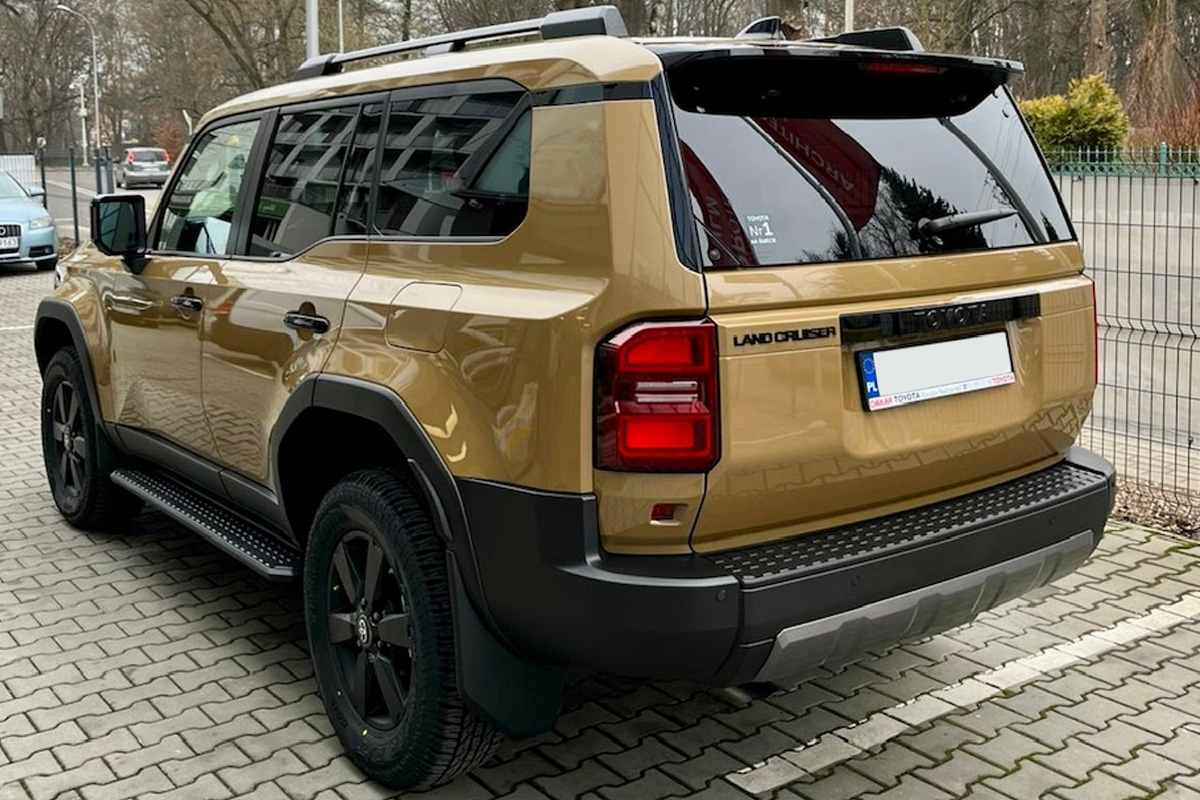 ochrona lakieru toyota land cruiser