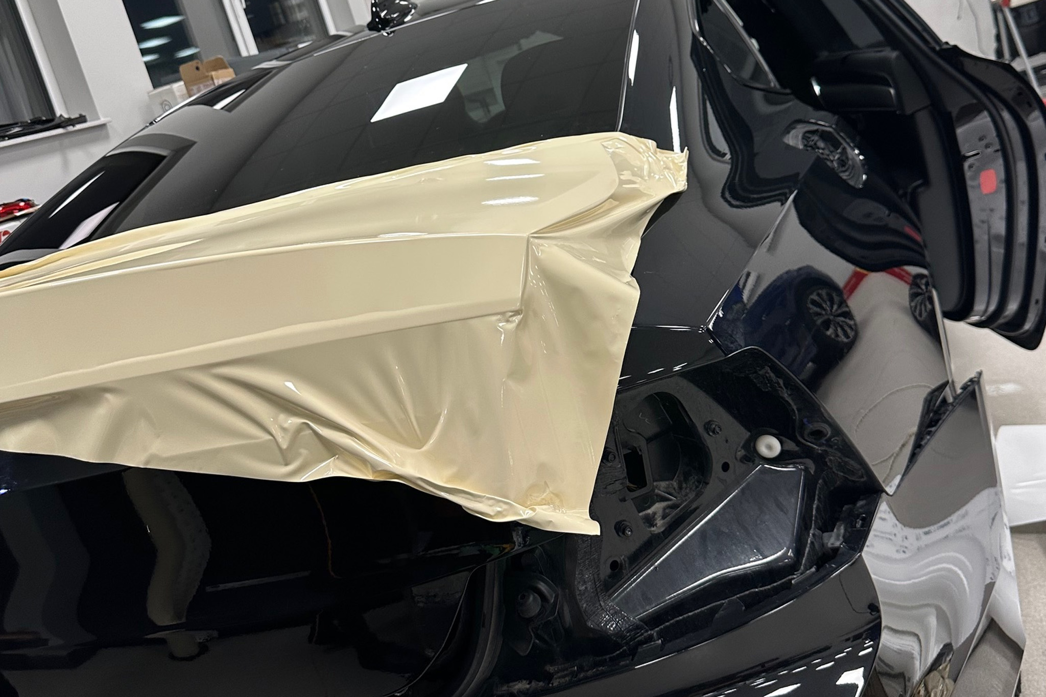 zmiana koloru auta volvo s90