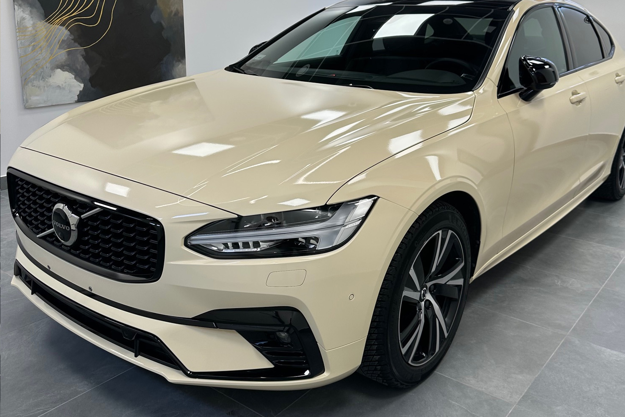 zmiana koloru auta volvo s90