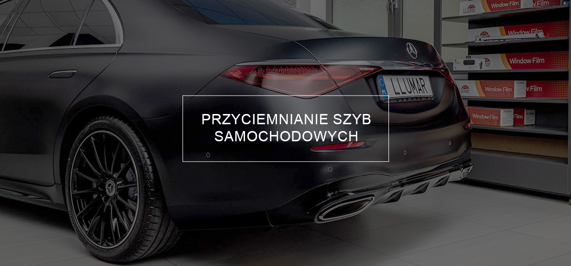 przyciemnianie szyb samochodowych pwj llumar